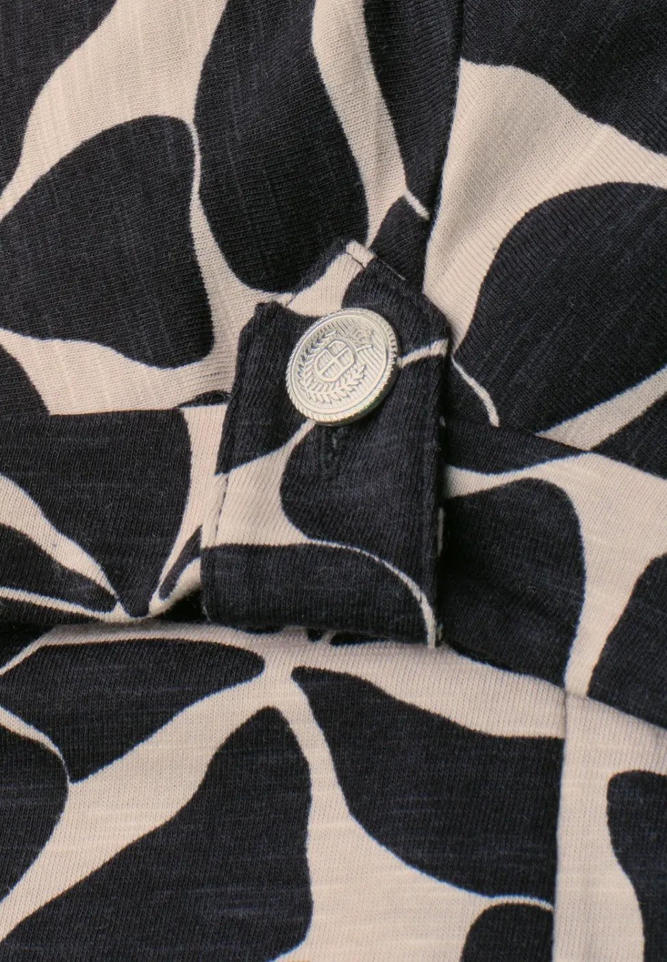 Dropped Shoulder Shirt mit Muster