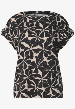 Dropped Shoulder Shirt mit Muster