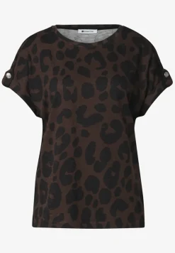 Dropped Shoulder Shirt mit Muster
