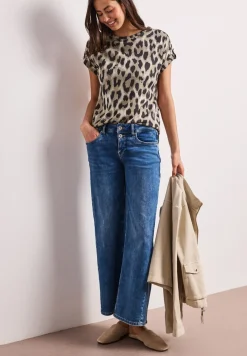 Dropped Shoulder Shirt mit Print