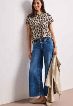 Dropped Shoulder Shirt mit Print