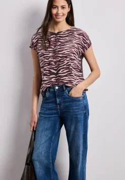 Dropped Shoulder Shirt mit Print