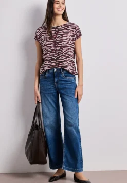 Dropped Shoulder Shirt mit Print