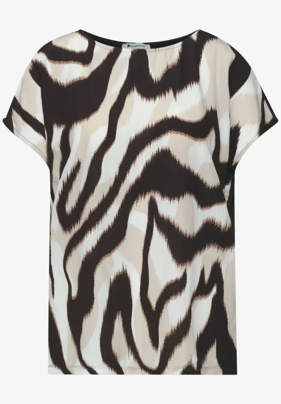 Dropped Shoulder Shirt mit Print