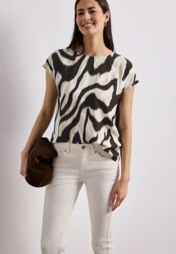 Dropped Shoulder Shirt mit Print