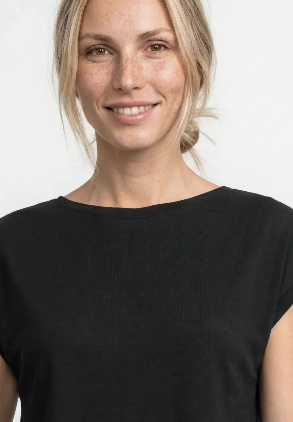 Dropped Shoulder Shirt mit Raffung
