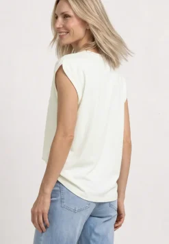 Dropped Shoulder Shirt mit Raffung
