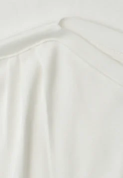 Dropped Shoulder Shirt mit Raffung