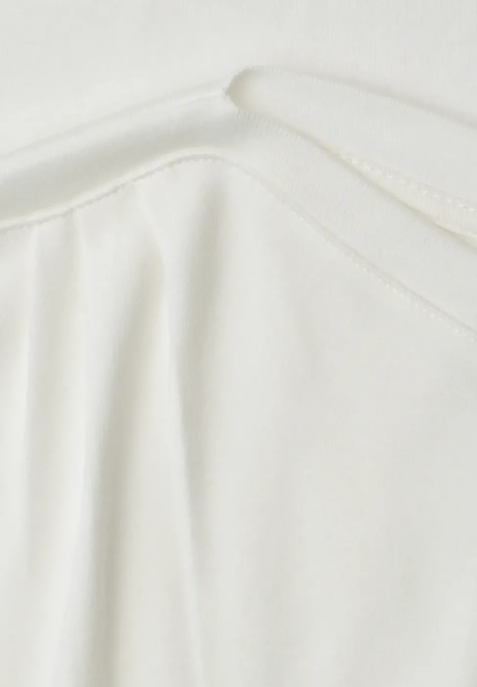 Dropped Shoulder Shirt mit Raffung