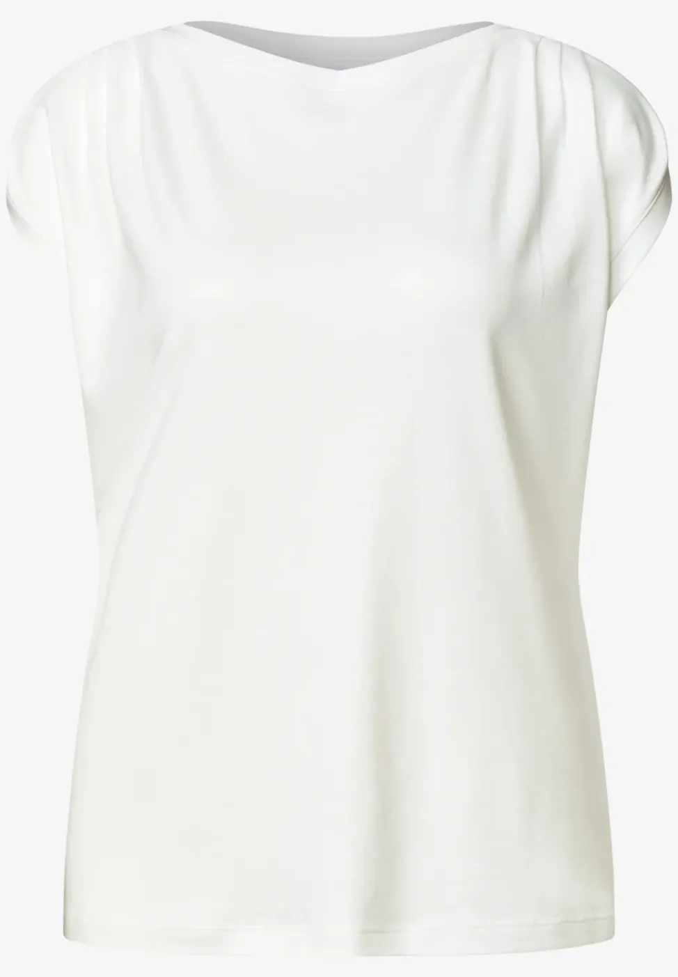 Dropped Shoulder Shirt mit Raffung