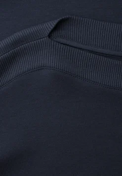 Dropped Shoulder Shirt mit Rippdetail
