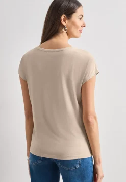 Dropped Shoulder Shirt mit Rundhals