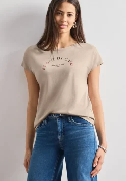 Dropped Shoulder Shirt mit Rundhals