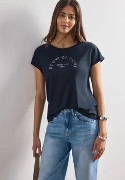 Dropped Shoulder Shirt mit Rundhals