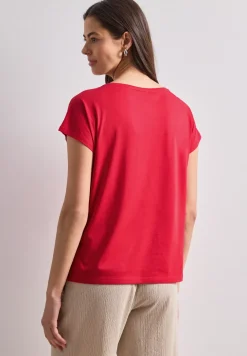 Dropped Shoulder Shirt mit Rundhals
