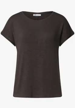 Dropped Shoulder Shirt mit Rundhals