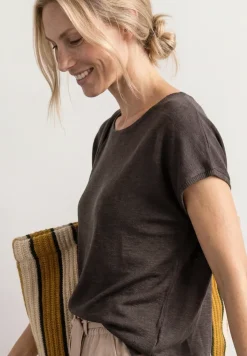 Dropped Shoulder Shirt mit Rundhals