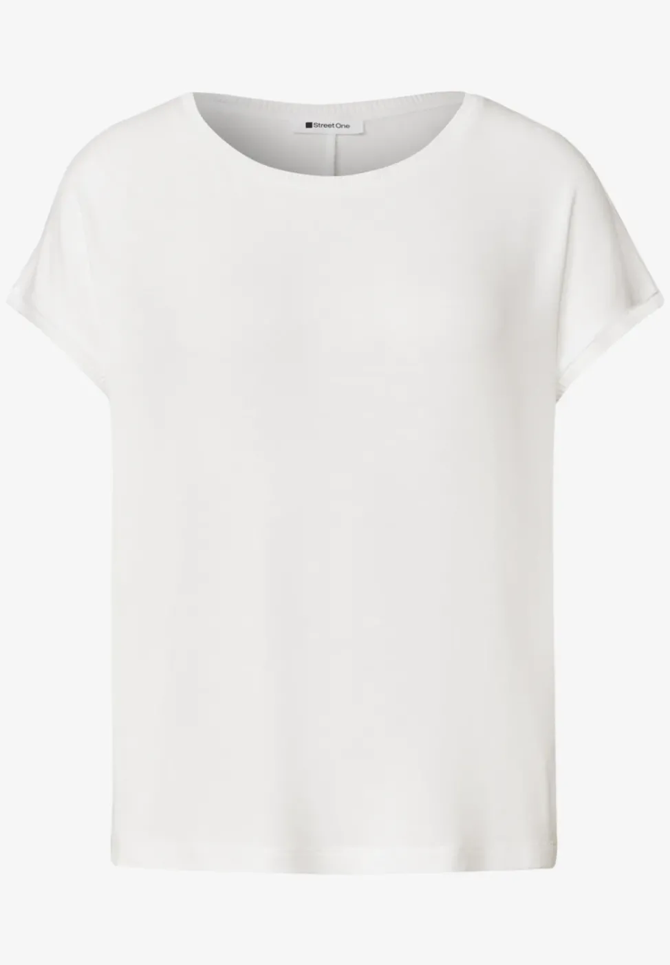 Dropped Shoulder Shirt mit Rundhals