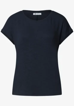 Dropped Shoulder Shirt mit Rundhals