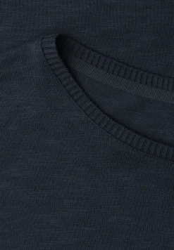 Dropped Shoulder Shirt mit Rundhals