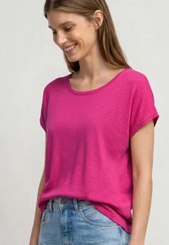 Dropped Shoulder Shirt mit Rundhals