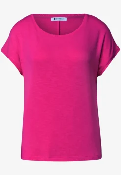 Dropped Shoulder Shirt mit Rundhals