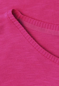 Dropped Shoulder Shirt mit Rundhals