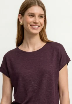 Dropped Shoulder Shirt mit Rundhals