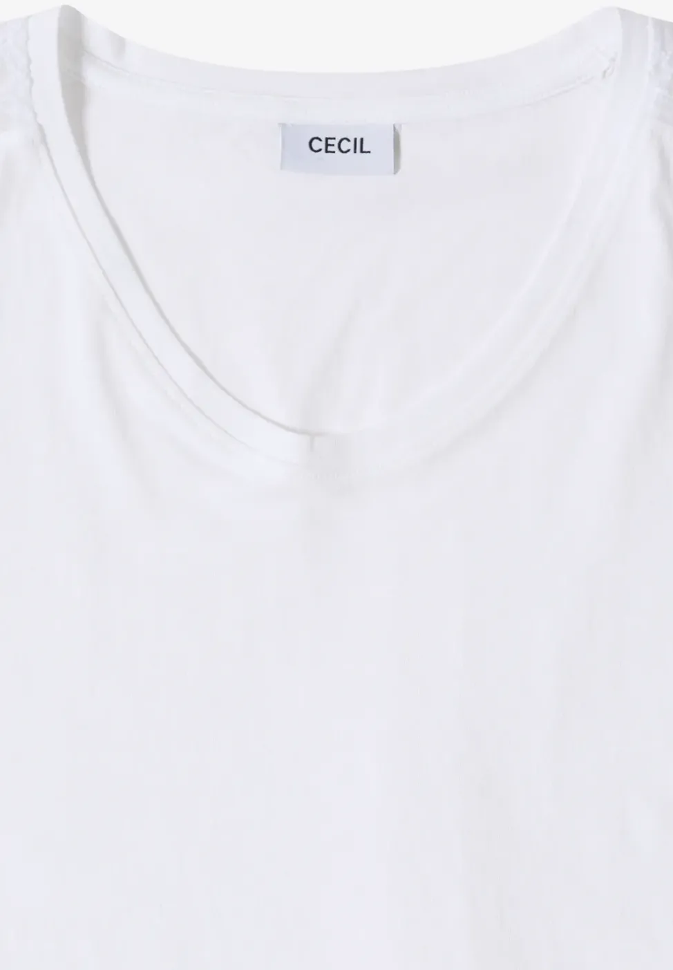 Dropped Shoulder Shirt mit Spitzendetail
