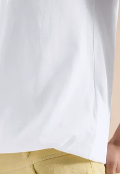 Dropped Shoulder Shirt mit Spitzendetail