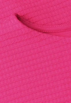 Dropped Shoulder Shirt mit Struktur