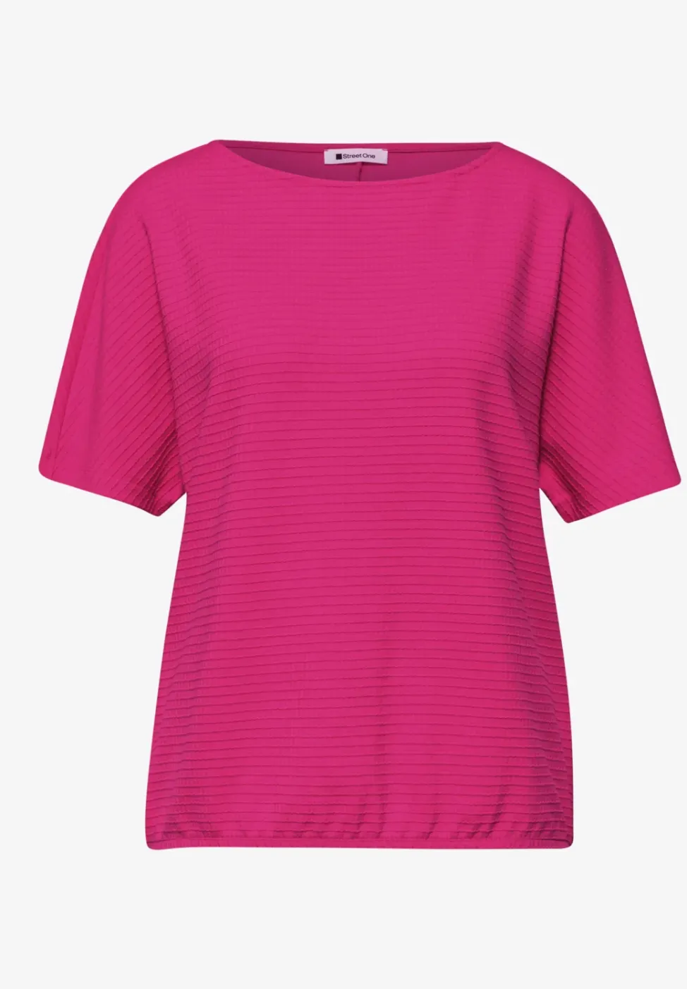 Dropped Shoulder Shirt mit Struktur