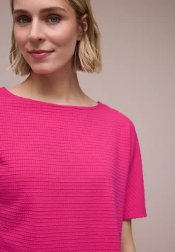 Dropped Shoulder Shirt mit Struktur