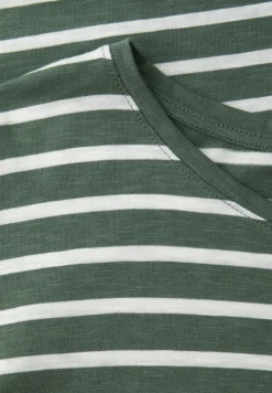 Dropped Shoulder Shirt mit Streifen