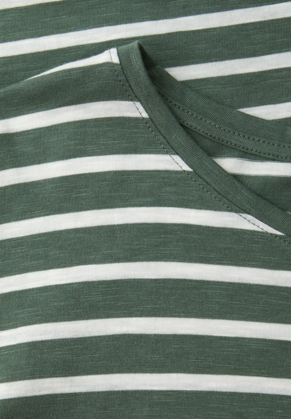 Dropped Shoulder Shirt mit Streifen
