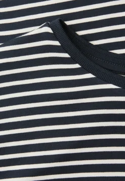 Dropped Shoulder Shirt mit Streifen