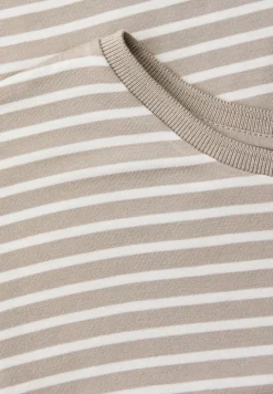 Dropped Shoulder Shirt mit Streifen