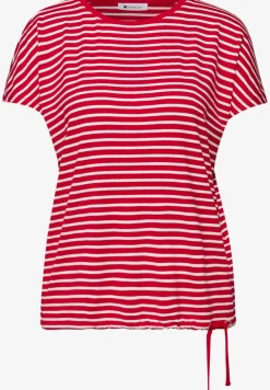 Dropped Shoulder Shirt mit Streifen