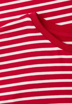 Dropped Shoulder Shirt mit Streifen