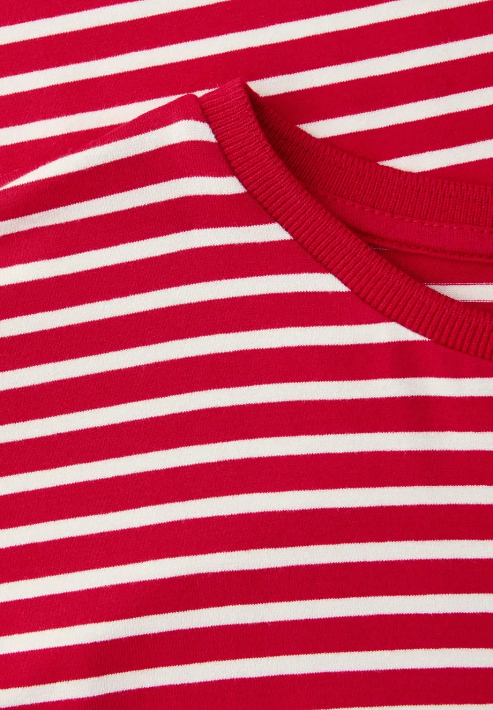 Dropped Shoulder Shirt mit Streifen