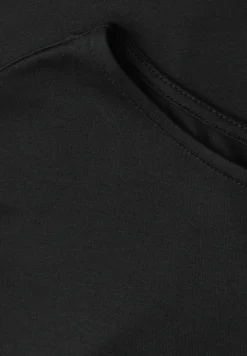 Dropped Shoulder Shirt mit U-Boot-Ausschnitt