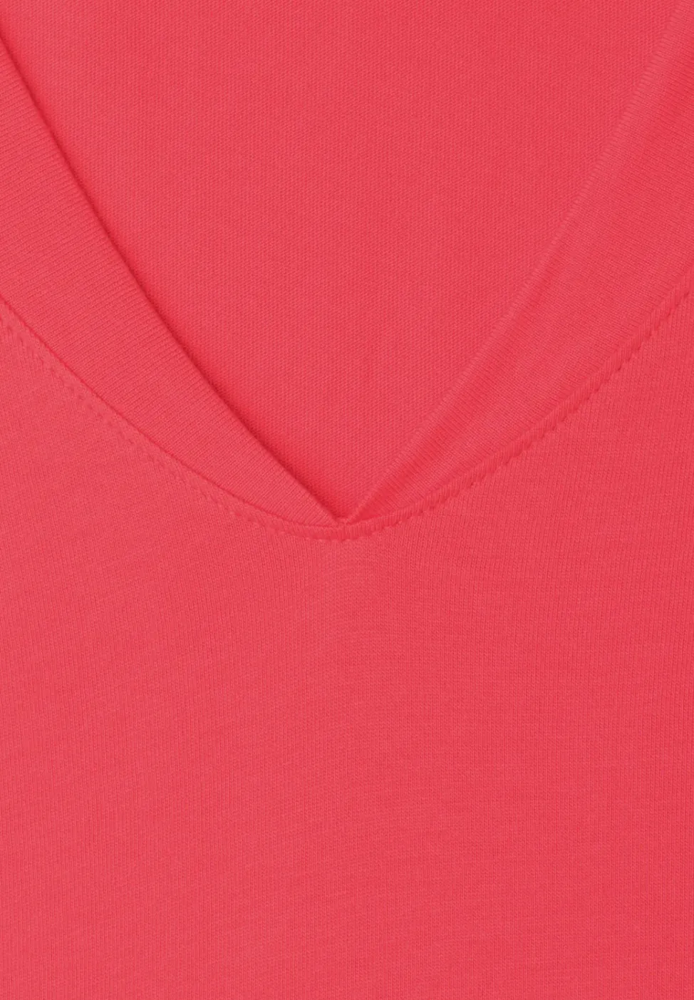 Dropped Shoulder Shirt mit V-Neck