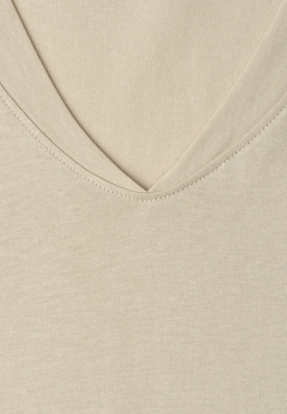 Dropped Shoulder Shirt mit V-Neck