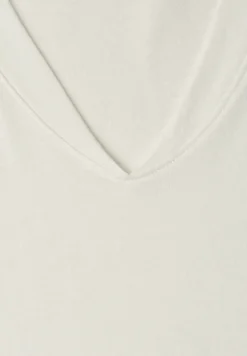 Dropped Shoulder Shirt mit V-Neck