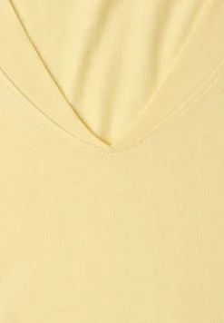 Dropped Shoulder Shirt mit V-Neck
