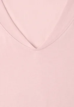Dropped Shoulder Shirt mit V-Neck
