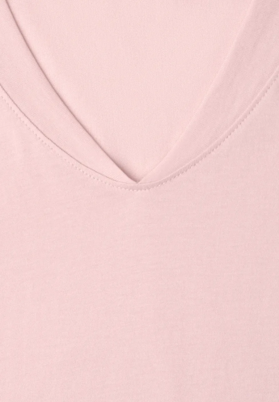 Dropped Shoulder Shirt mit V-Neck