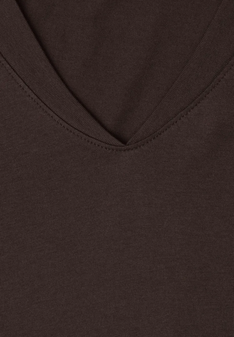 Dropped Shoulder Shirt mit V-Neck