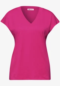 Dropped Shoulder Shirt mit V-Neck