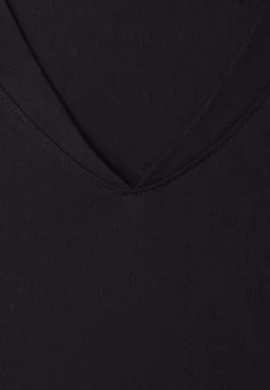 Dropped Shoulder Shirt mit V-Neck